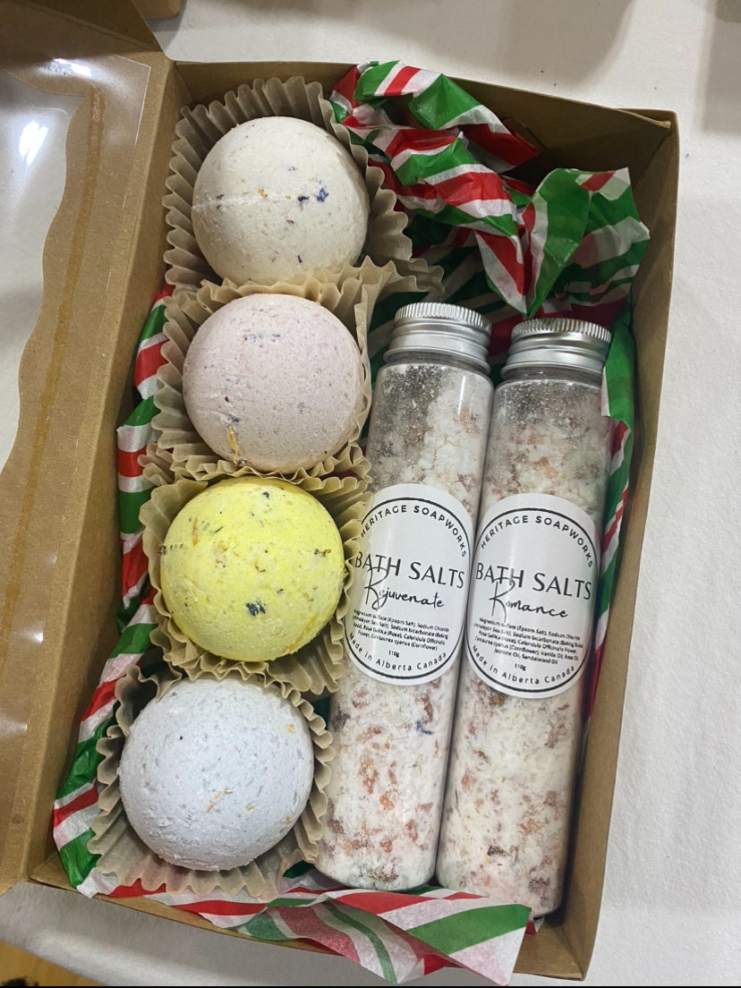 Bath Bombs & Bath Salts