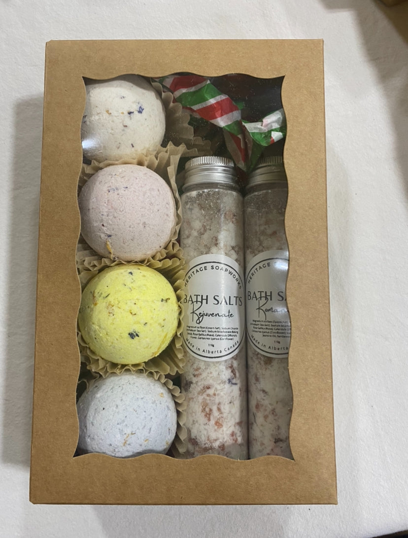 Bath Bombs & Bath Salts